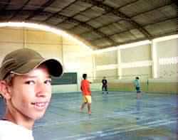 Fotos vom Badminton