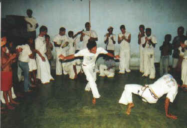 Foto der Capoeira-Gruppe